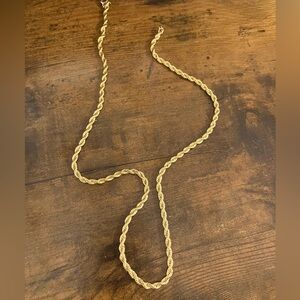 Gold chain thrift store find!